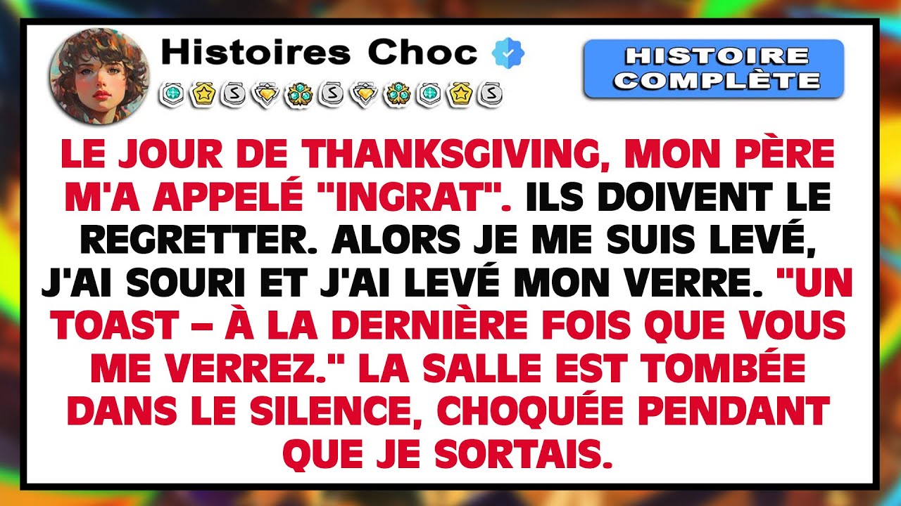 Mon Père m'a traité d'