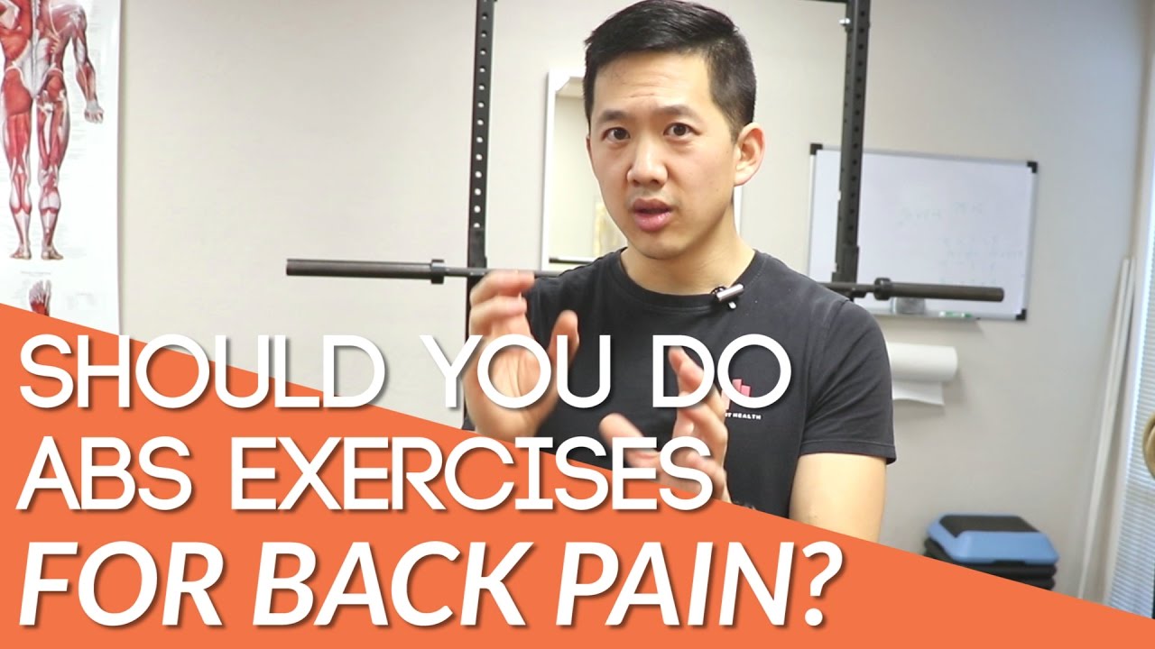 Back pain and ab exercises - do they work?