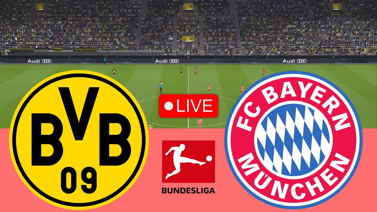 LIVE🔴Dortmund vs Munich 01-03-2026 Bundesliga - Full match gameplay