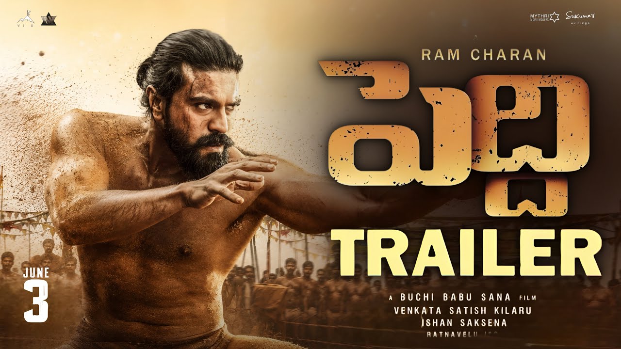 Peddi Movie Trailer | Ram Charan | Janhvi Kapoor | Buchi Babu Sana | Ram Charan Peddi Trailer 