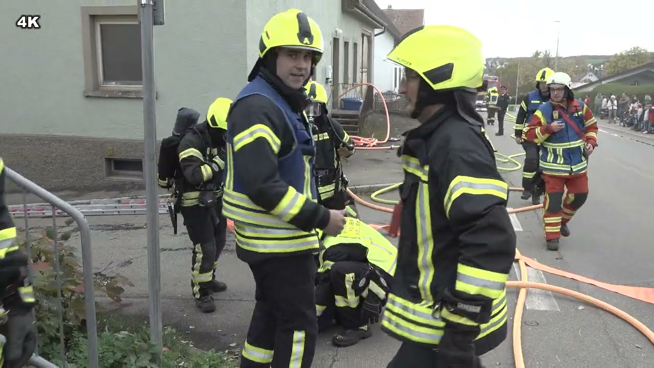 Feuerwehr Wellendingen  Hauptübung 2022