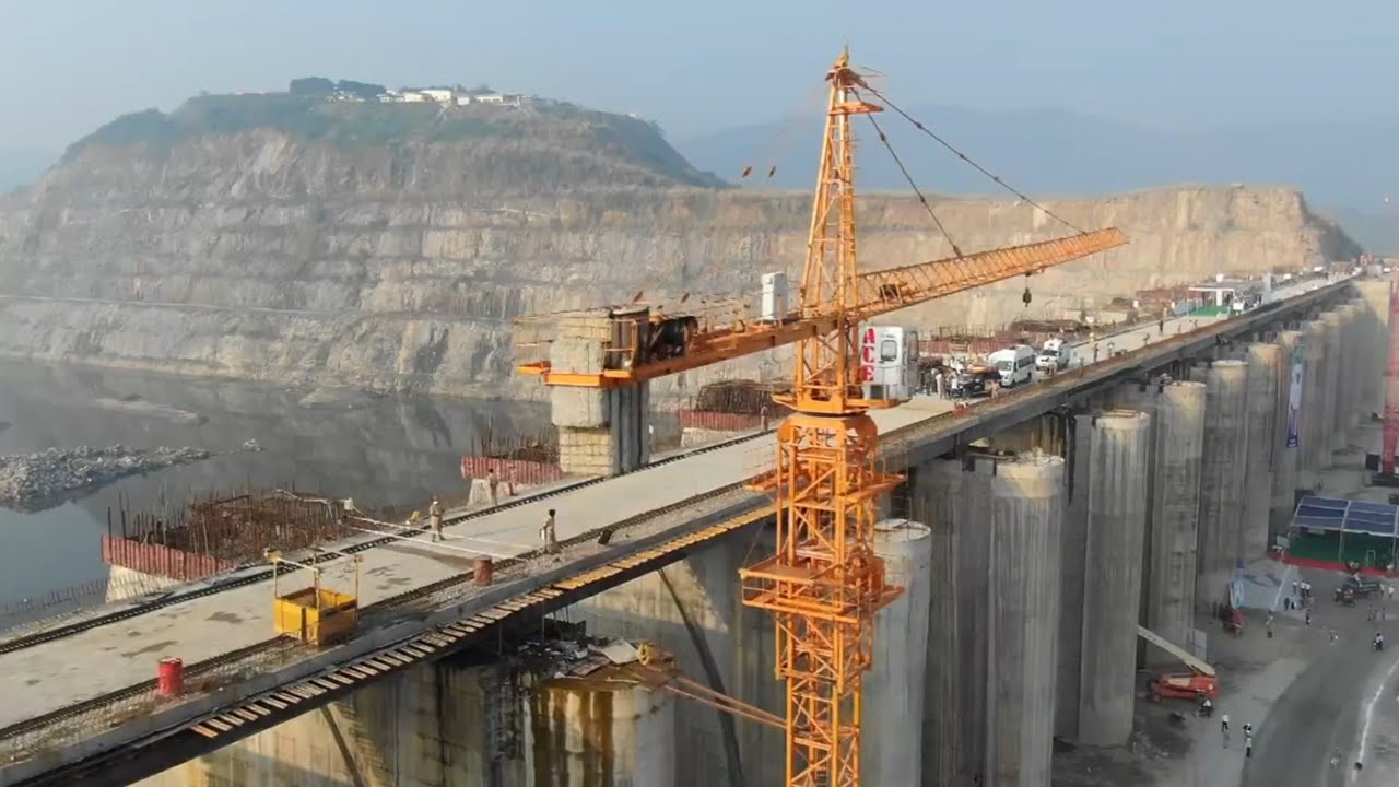 Polavaram Project present work Drone visuals Exclusive