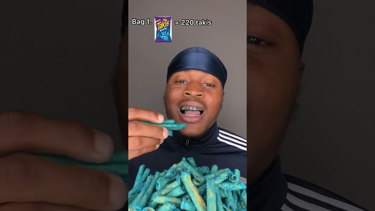 How many BLUE TAKIS can I eat? 