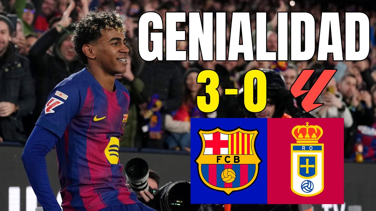 GOLAZO DE LAMINE YAMAL | OPINIÓN FC BARCELONA 3-0 REAL OVIEDO