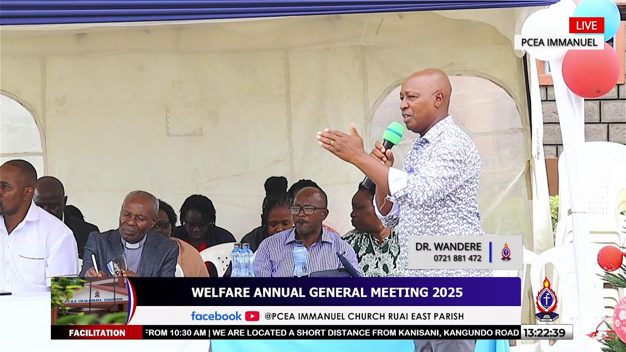WELFARE ANNUAL GENERAL MEETING | FACILITATION AND DEVOTION | 20TH DEC 2025 | PCEA IMMANUEL CHURCH