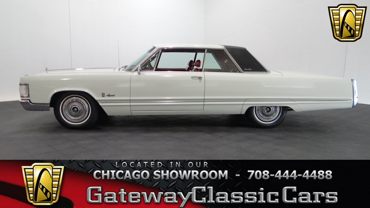 1967 Chrysler Imperial Crown Coupe Gateway Classic Cars Chicago #1008