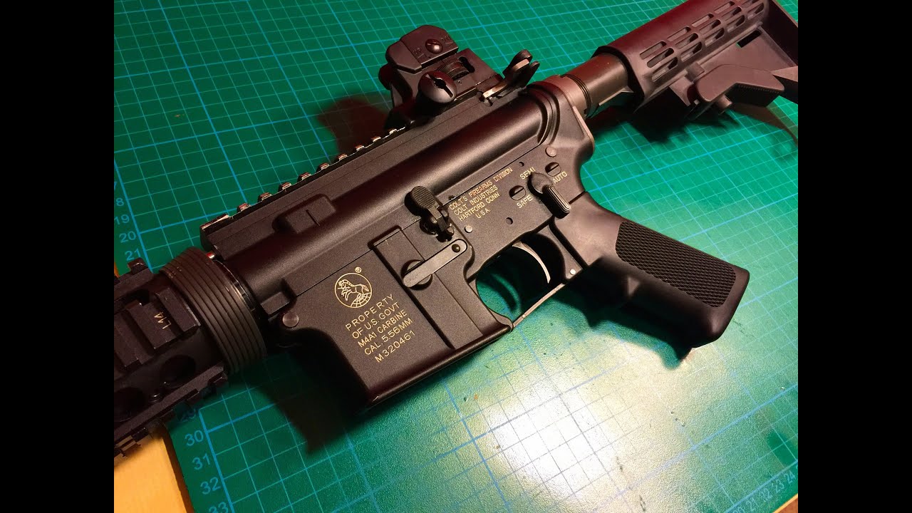 WE M4 CQBR Open Bolt - Longest Review Ever! AIRSOFT
