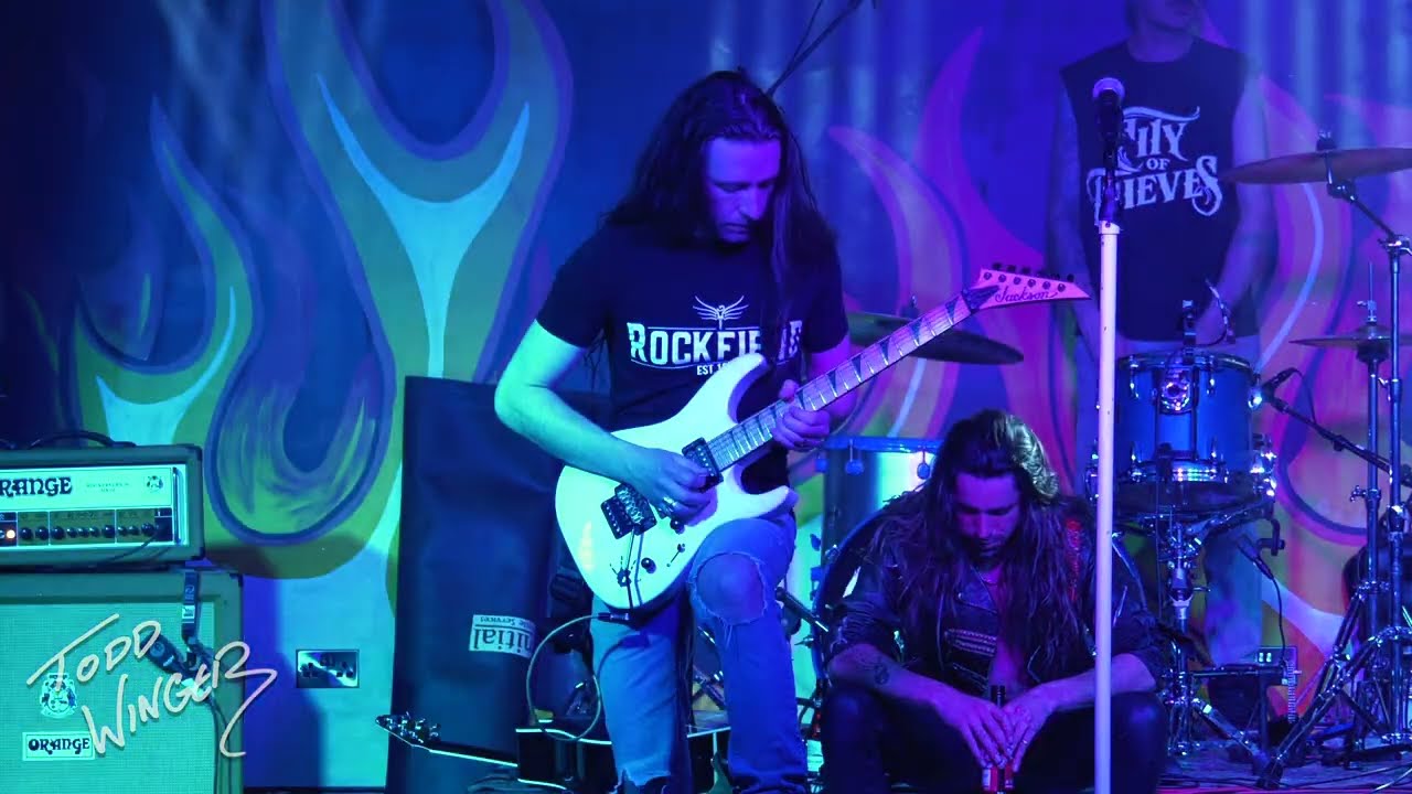 Todd Winger - Guitar Solo - Collateral - Yardbirds Rock Club - Jackson Guitars - Orange Rockverb