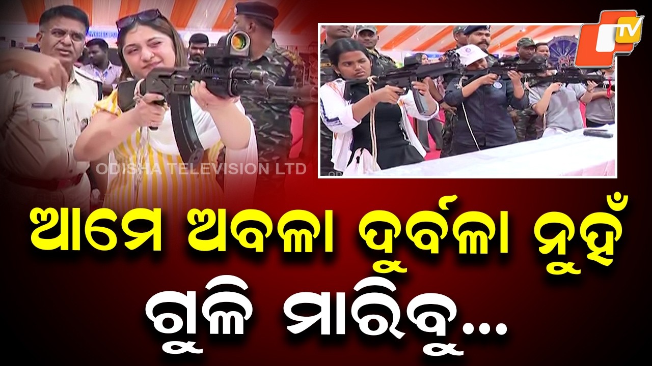 Women Train with AK-47 & INSAS on Women’s Day; SOG Jawans Lead Firearms Drill