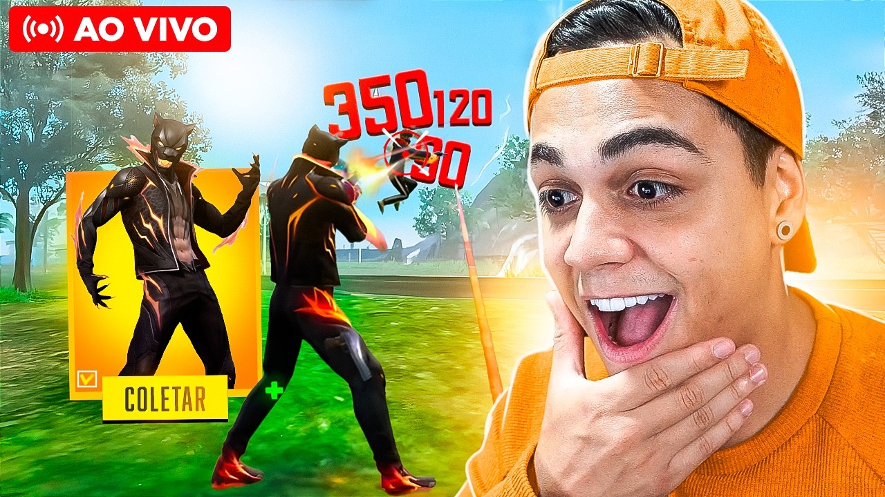 💙 ESTOU DE VOLTA!! 💙 FREE FIRE AO VIVO 💙 FREITAS ON
