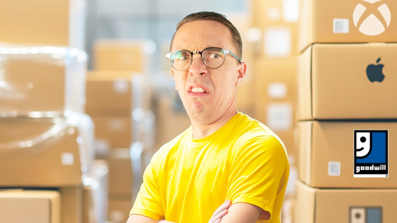 This Goodwill Tech is WILD