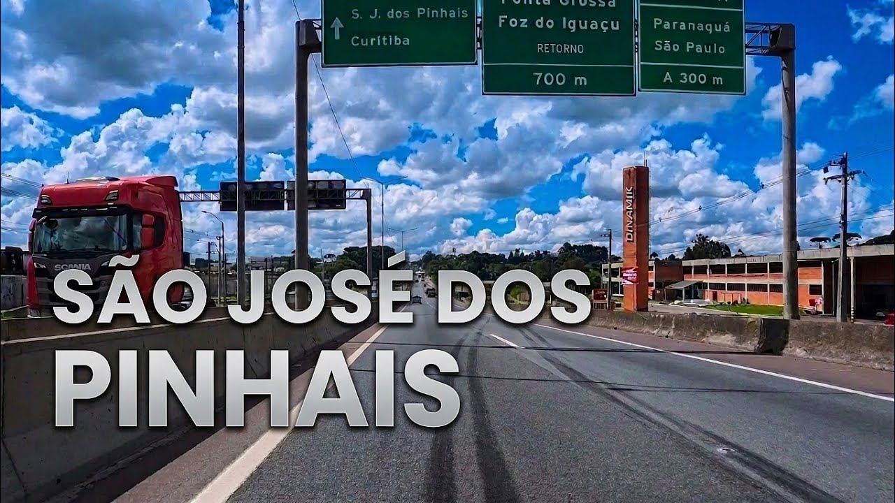 A BR-376 Me Levando pra são José dos Pinhais Curitiba Paraná 4k 2026