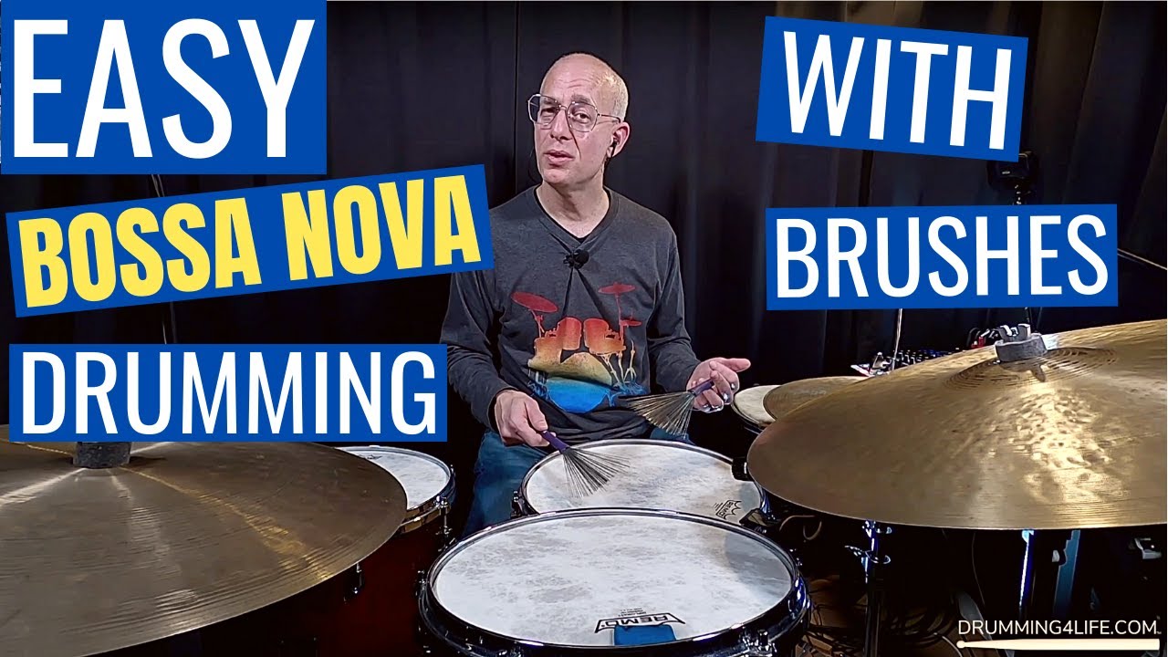 Easy Bossa Nova Drum Brushes Drum Beat
