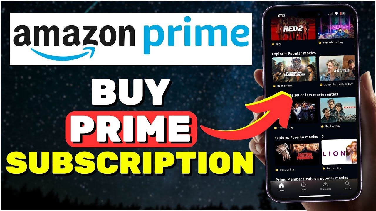 How to Buy Amazon Prime Video Subscription (2024)