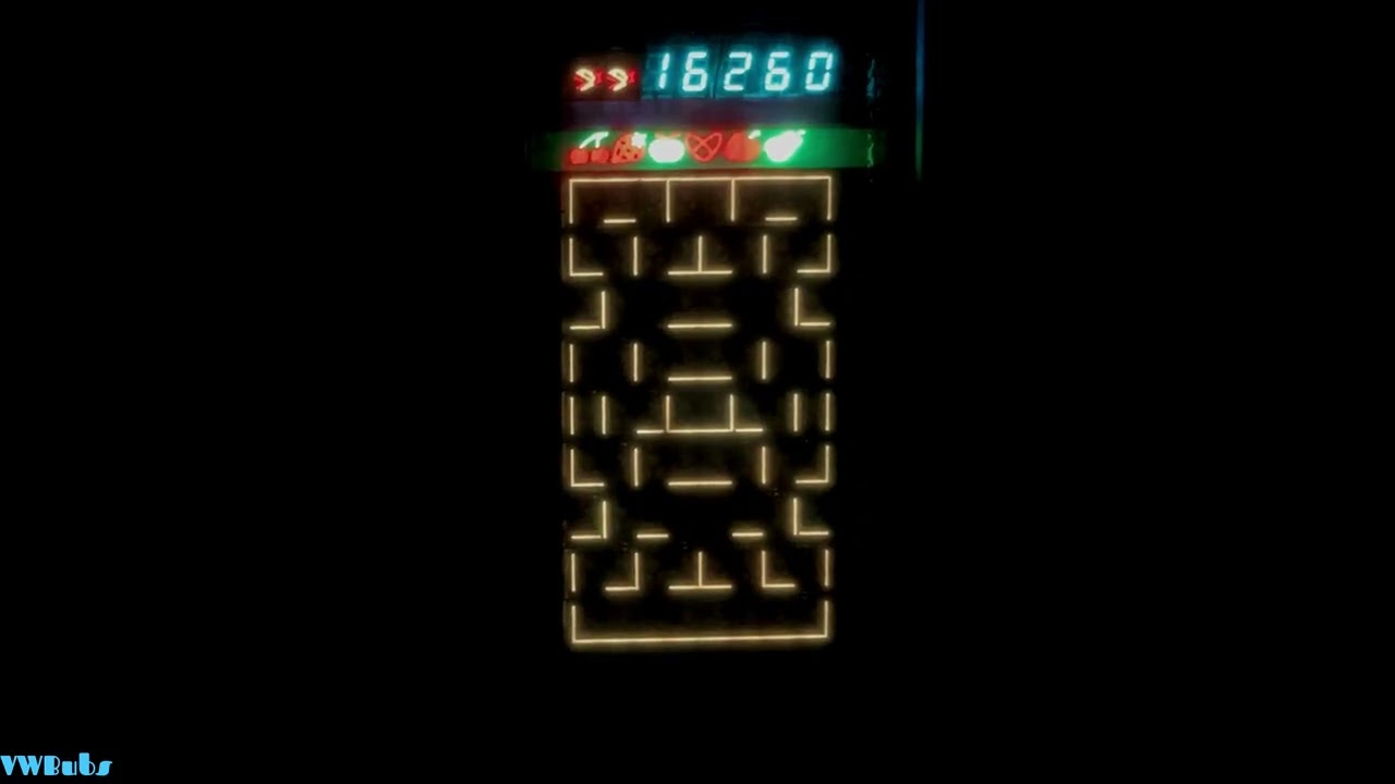 Coleco ms pac man tabletop longplay (4k Retro)