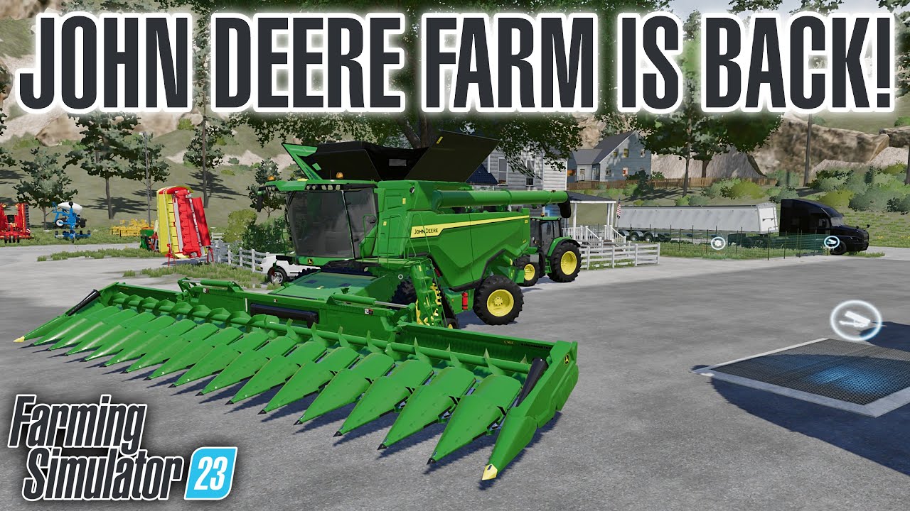 Ферма John Deere возвращается! — Amberstone FS23