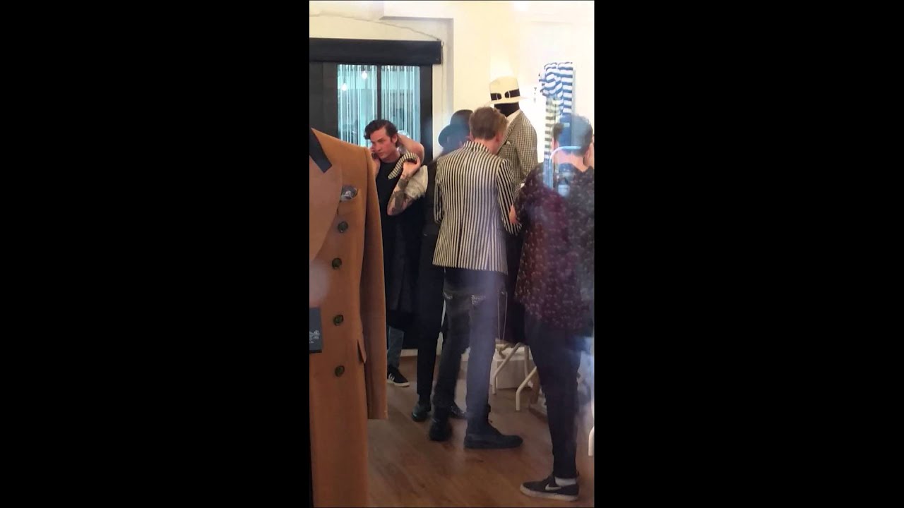 Jamie Campbell Bower at Joshua Kane