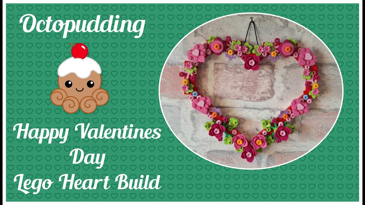 Valentines Day Lego Heart Build