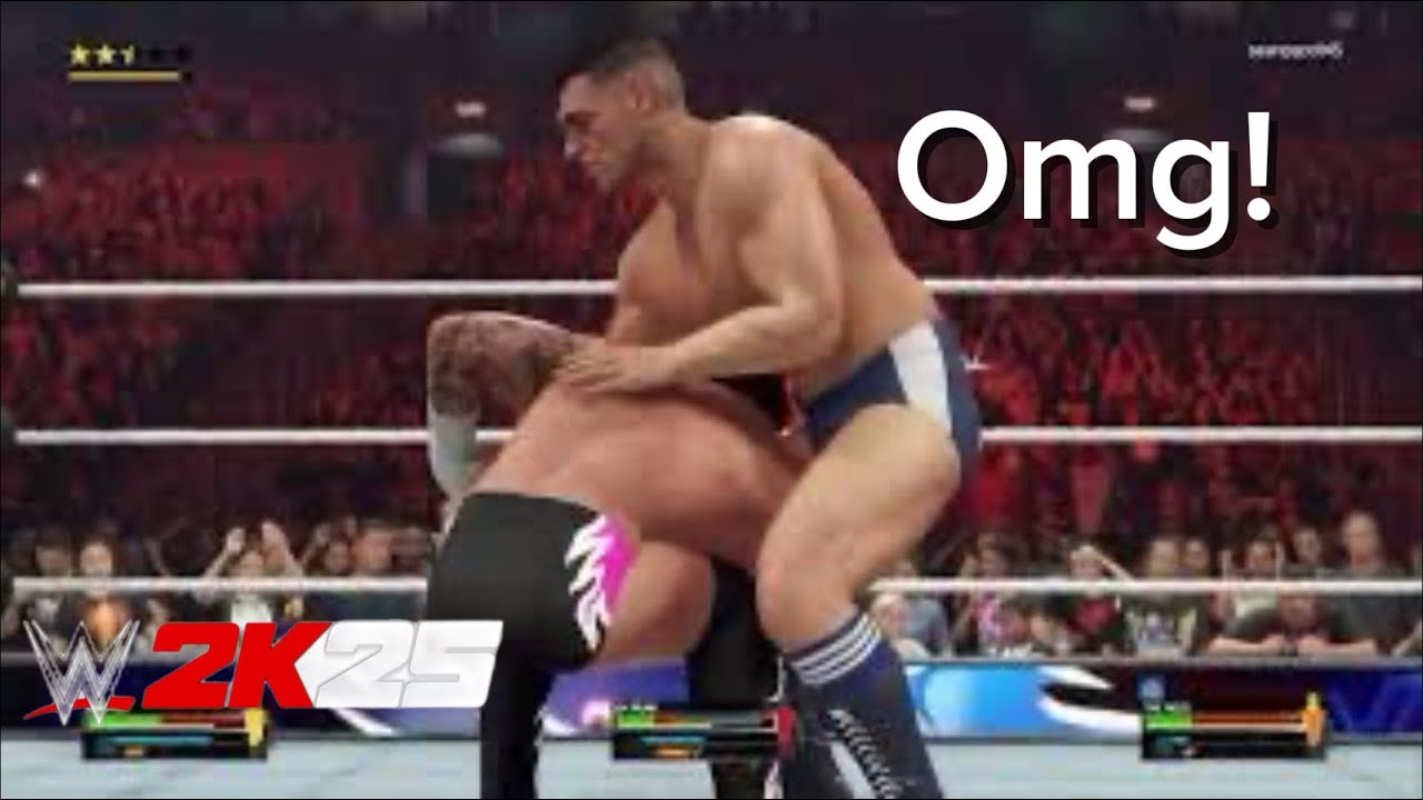 WWE 2K25 - Gunther vs CM Punk vs The Rock - Triple Threat TLC (Match} 