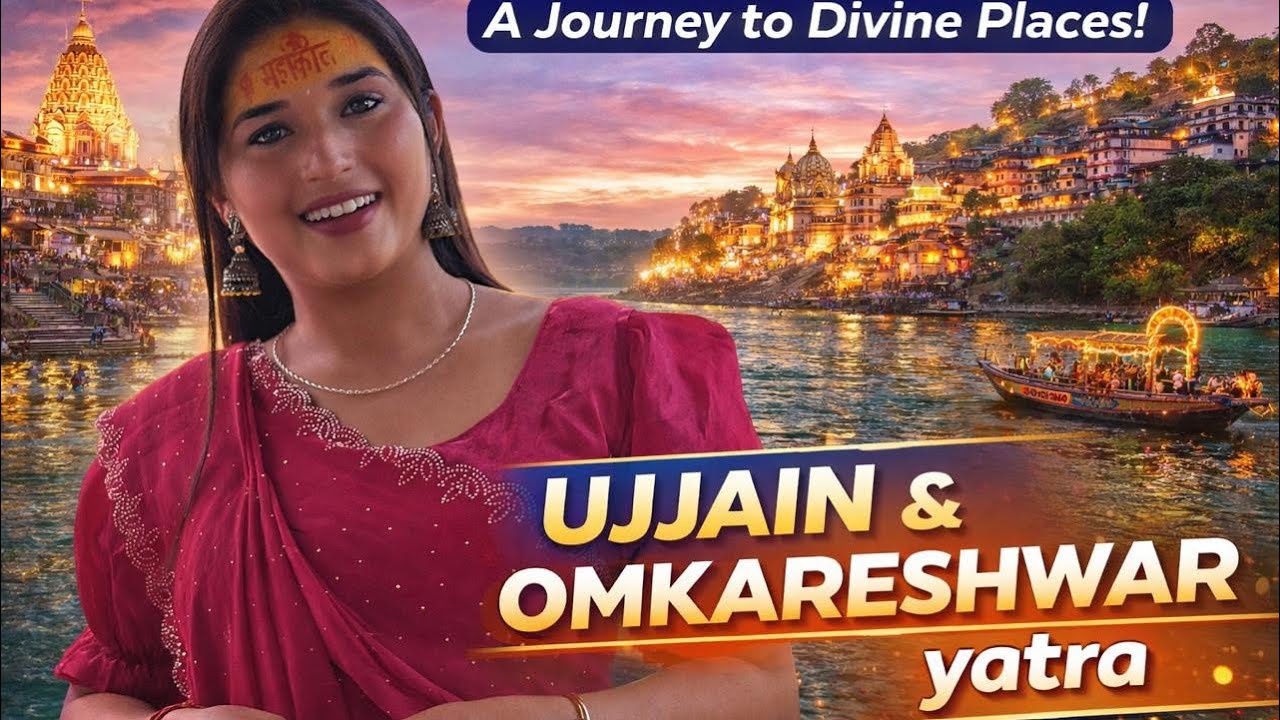 || UJJAIN & OMKARESHWAR YATRA   ||  ISHIKA YADAV VLOG || Chhattisgarhi vlog ||  vlog no. 1 ||