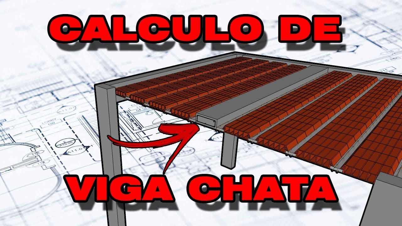 Calculando uma viga chata - Reforço de laje