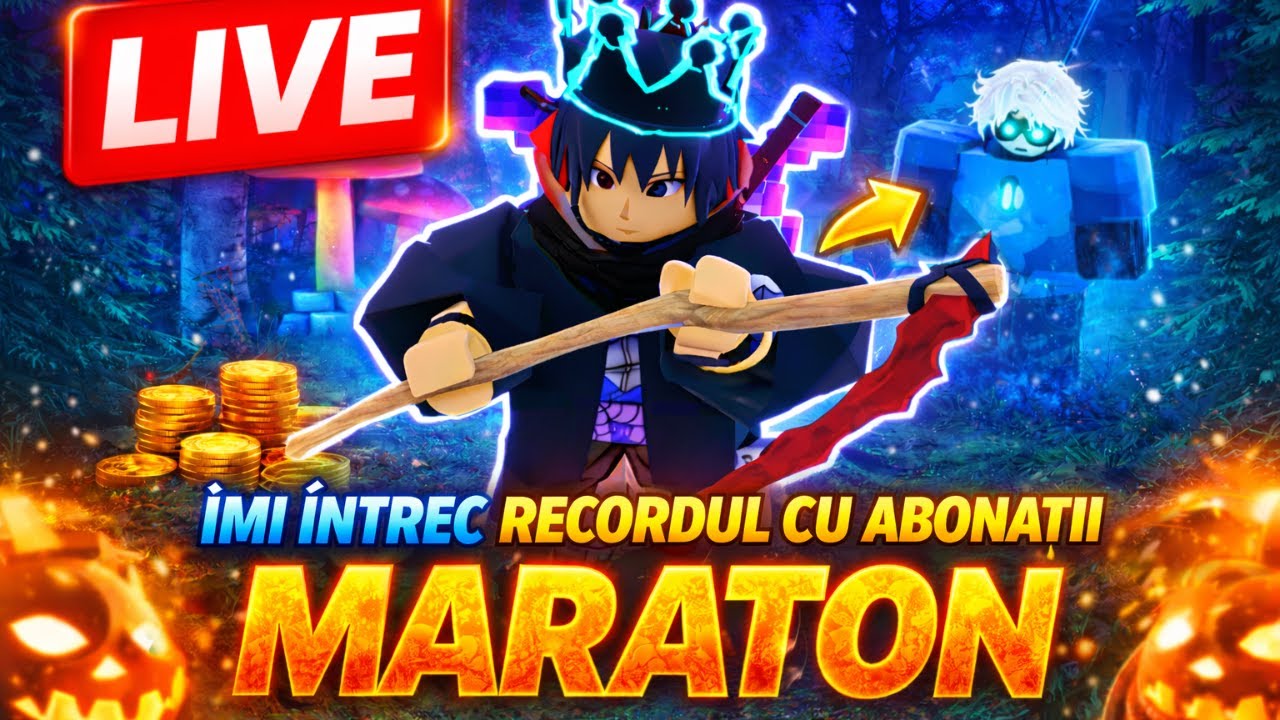 *99 de NOPTI in PADURE cu ABONATII*! Roblox LIVE #shorts