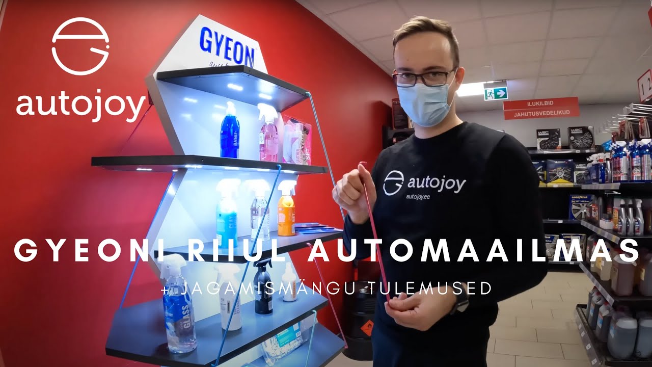 K&uuml;lastame Automaailma ning loosime jagamism&auml;ngu v&otilde;itja - Gyeon Point of Sale 2