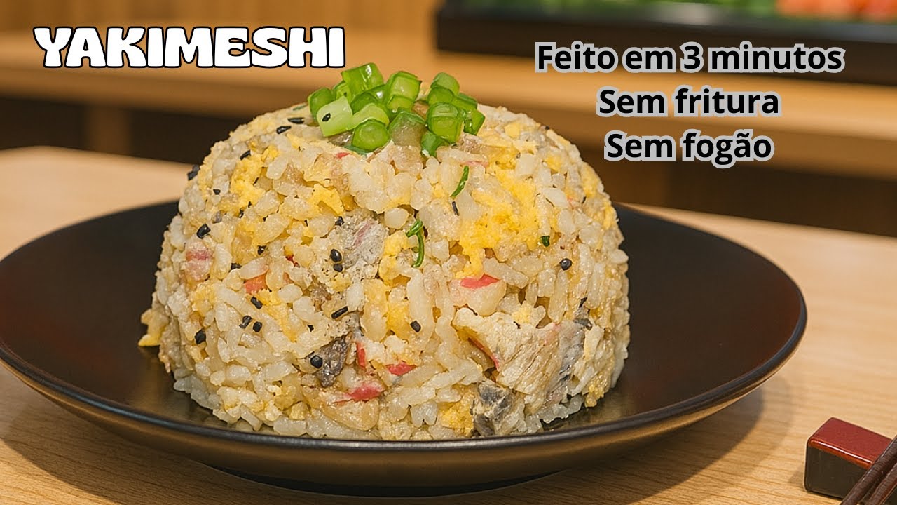 Como Fazer Yakimeshi em 3 minutos: A Receita Mais Prática que Existe