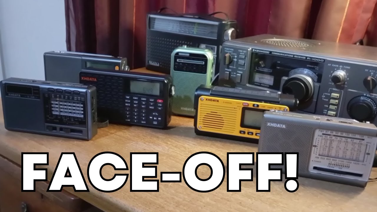 Comparing six XHDATA radios on MW (AM). Which one is the champion?