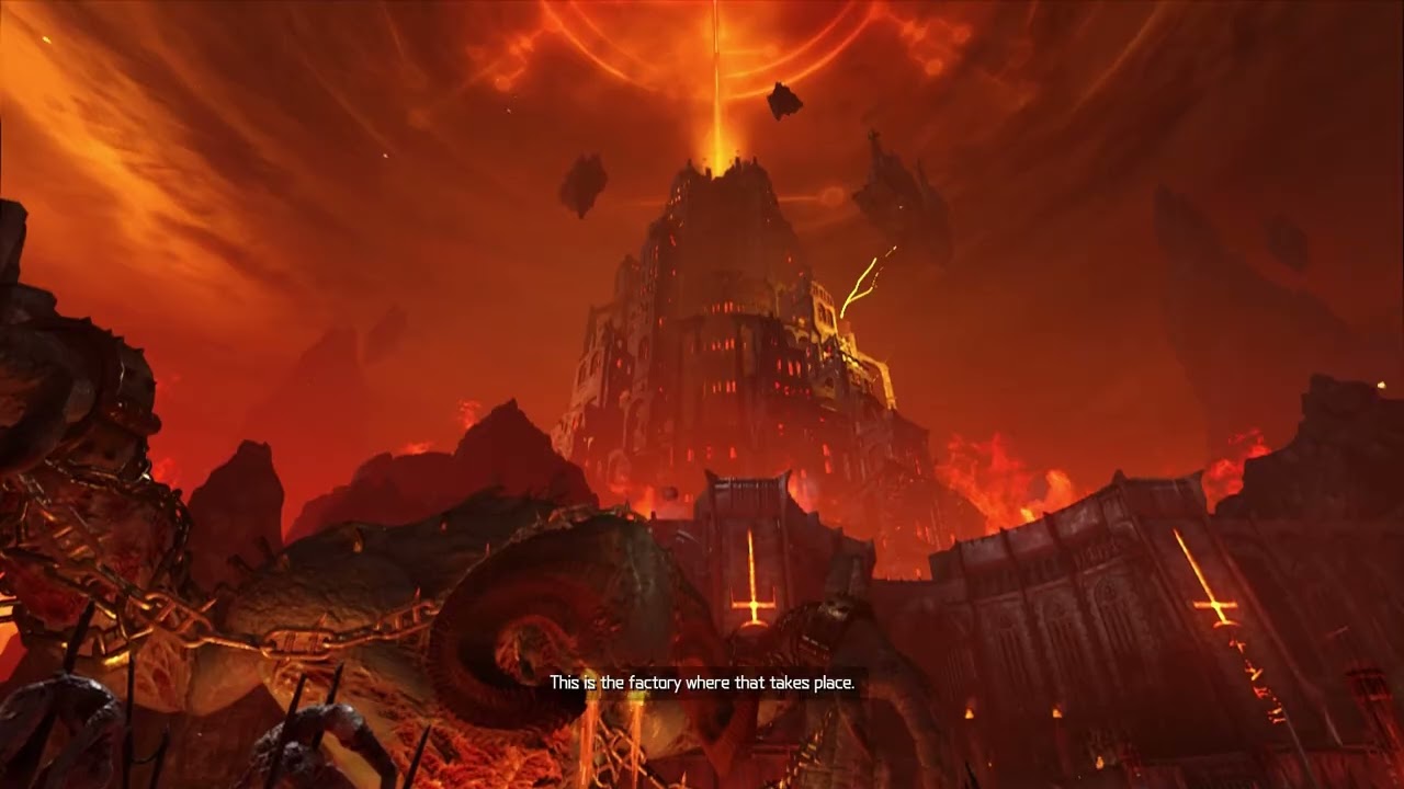 Doom Eternal but on lava