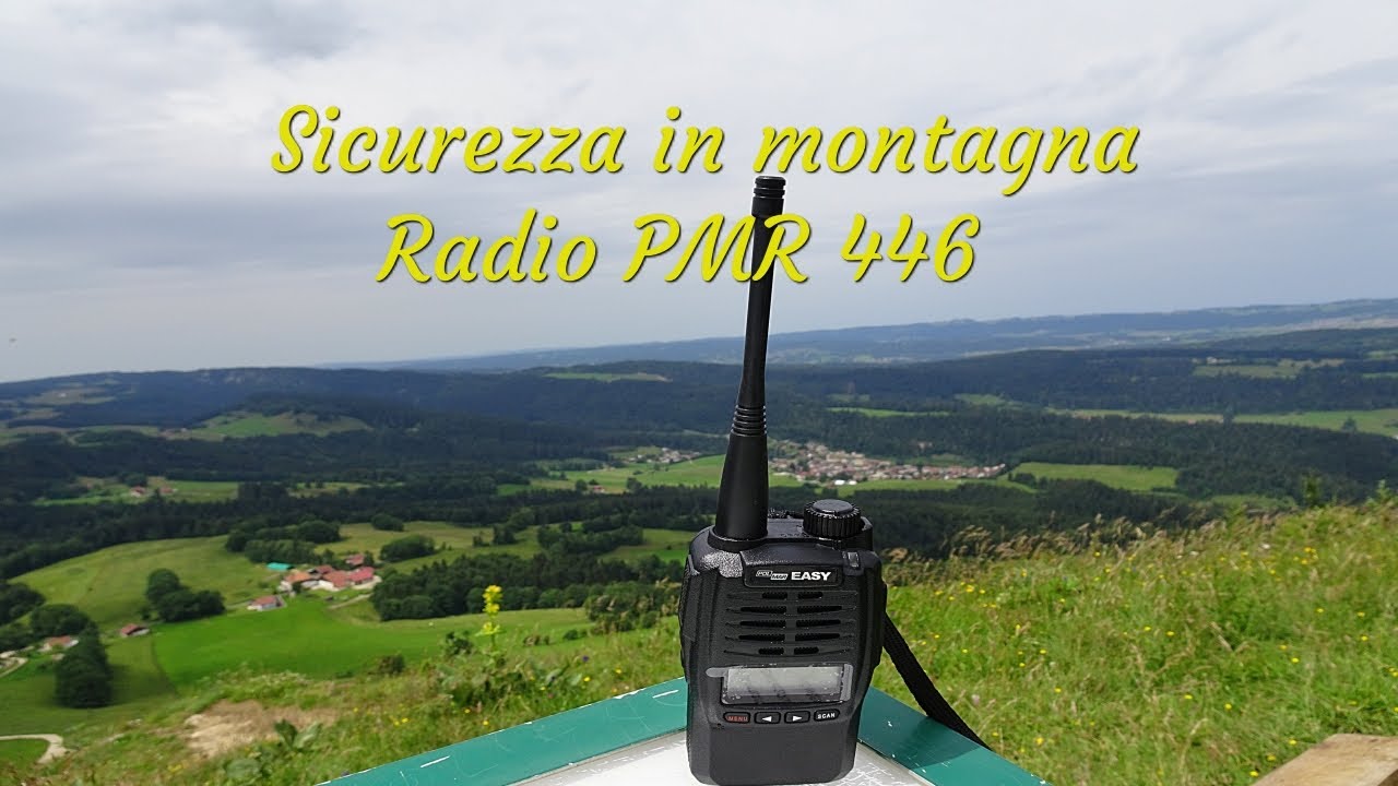 SICUREZZA IN MONTAGNA  -   RADIO  PMR  446   -   ITA