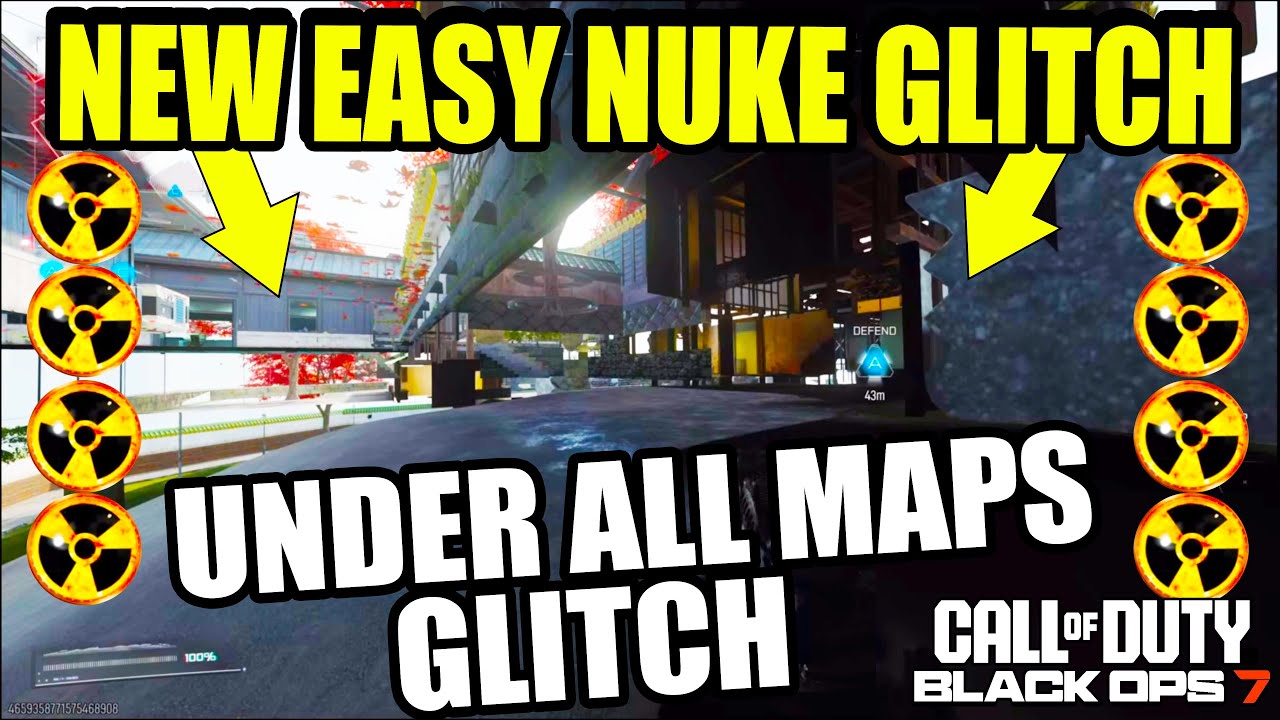BO7 GLITCH: EASY NUKE GLITCH BO7 UNDER MAP GLITCH BO7 UNDER EVERY MAP GLITCH NUKE GLITCH Black Ops 7