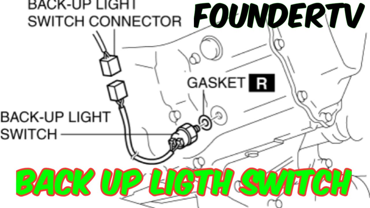 TD27 NISSAN URVAN BACK UP LIGTH SWICTH | FOUNDERTV VLOG