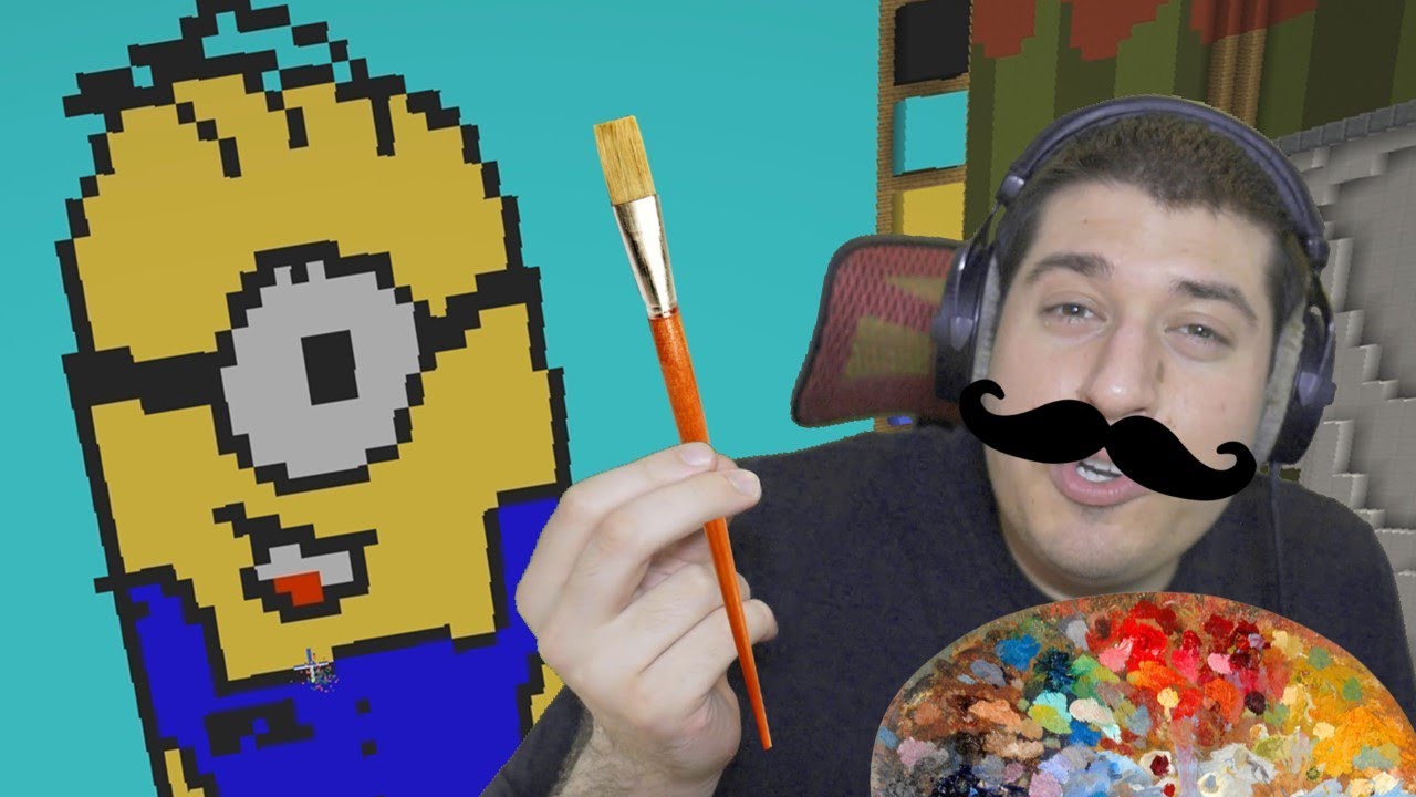 NAJBOLJI SLIKAR U MINECRAFTU SE VRATIO!!! Minecraft pixel painters