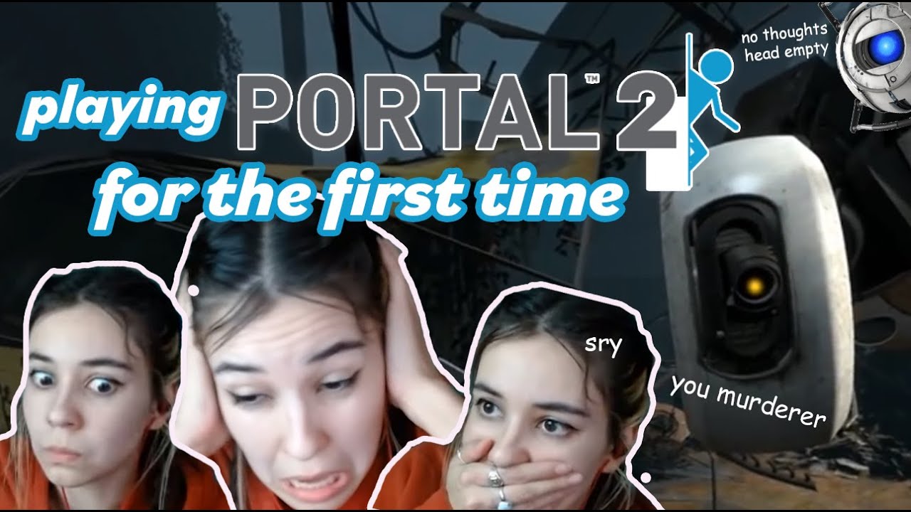 waking up from suspension | Portal 2 Blind Playthough Ep 1