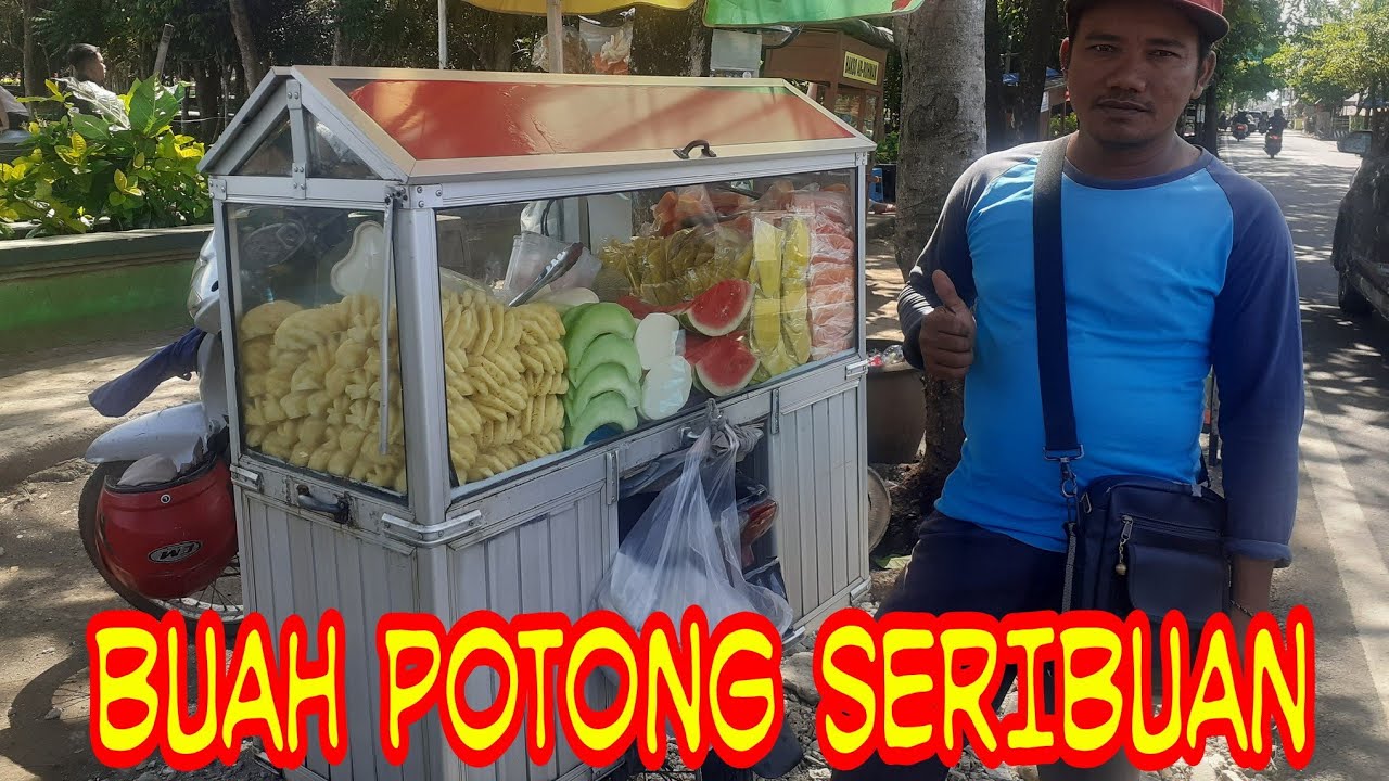 BUAH POTONG SERIBUAN‼ANEKA BUAH SEGAR MURAH DI TAMAN SINGHA MERJOSARI KOTA MALANG