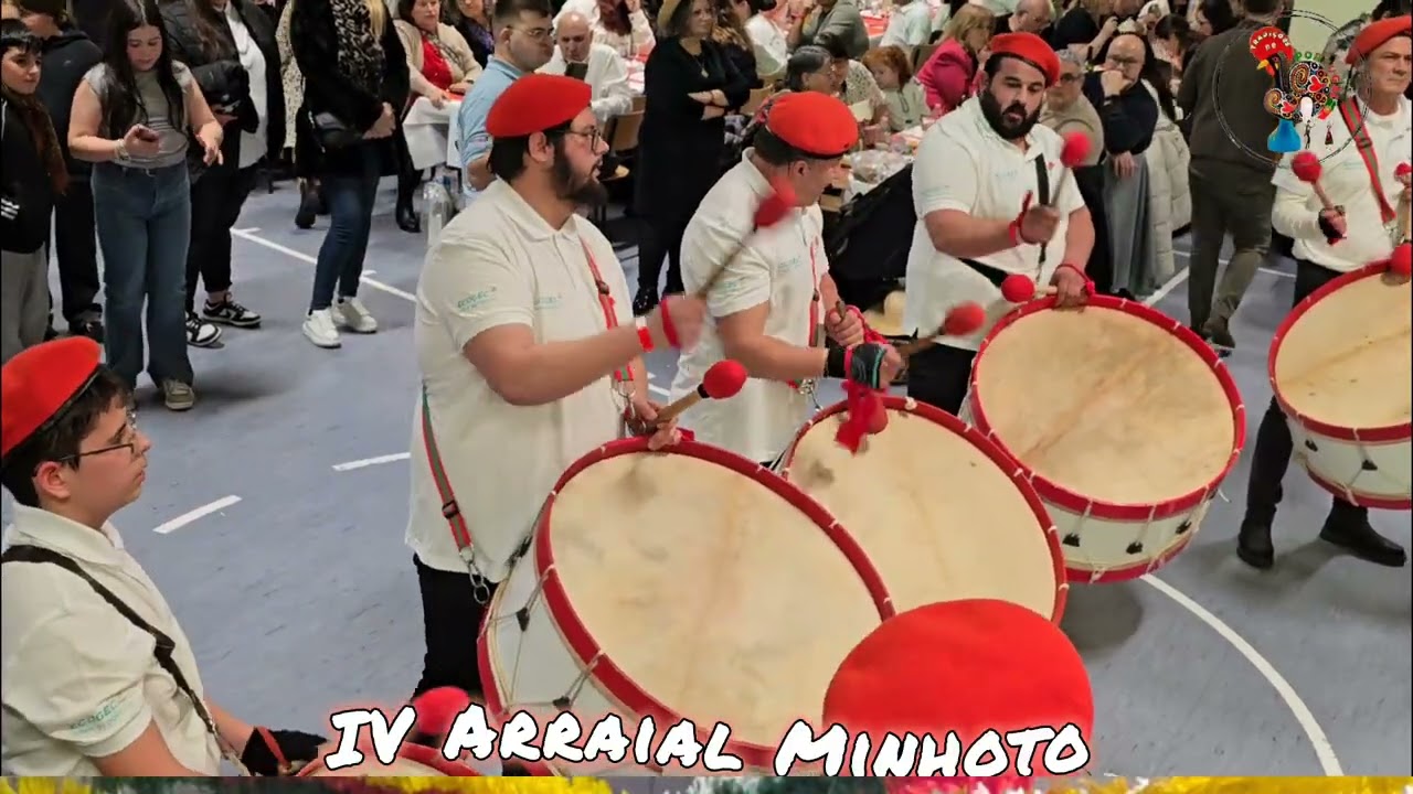 Grupo de Bombos 🥁Amor á Pátria de Dudelange 🎉IV Arraial Minhoto