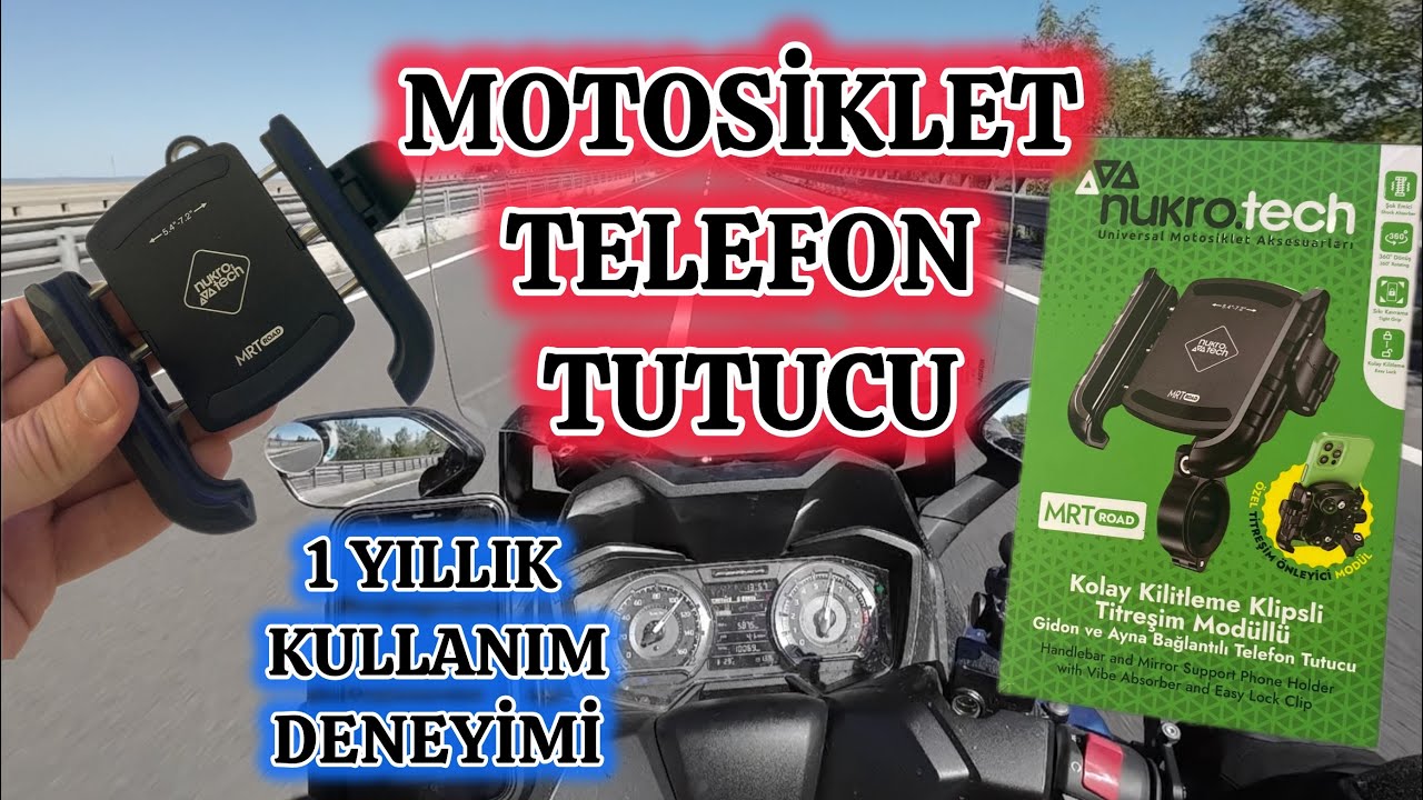 NUKRO TECH - MRT ROAD MOTOSİKLET TELEFON TUTUCU  #motovlog #youtube #youtubeshorts #youtubevideos