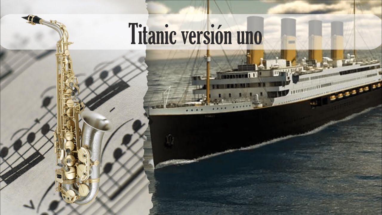 Partitura Titanic versión Dos Saxofón Alto
