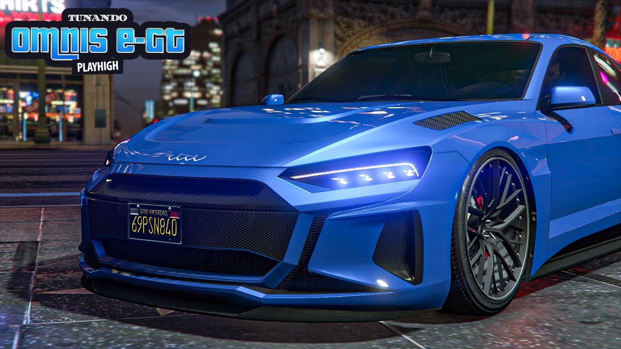 NOVO AUDI | Tunando e Testando o Obey Omnis e-GT | GTA 5 ONLINE