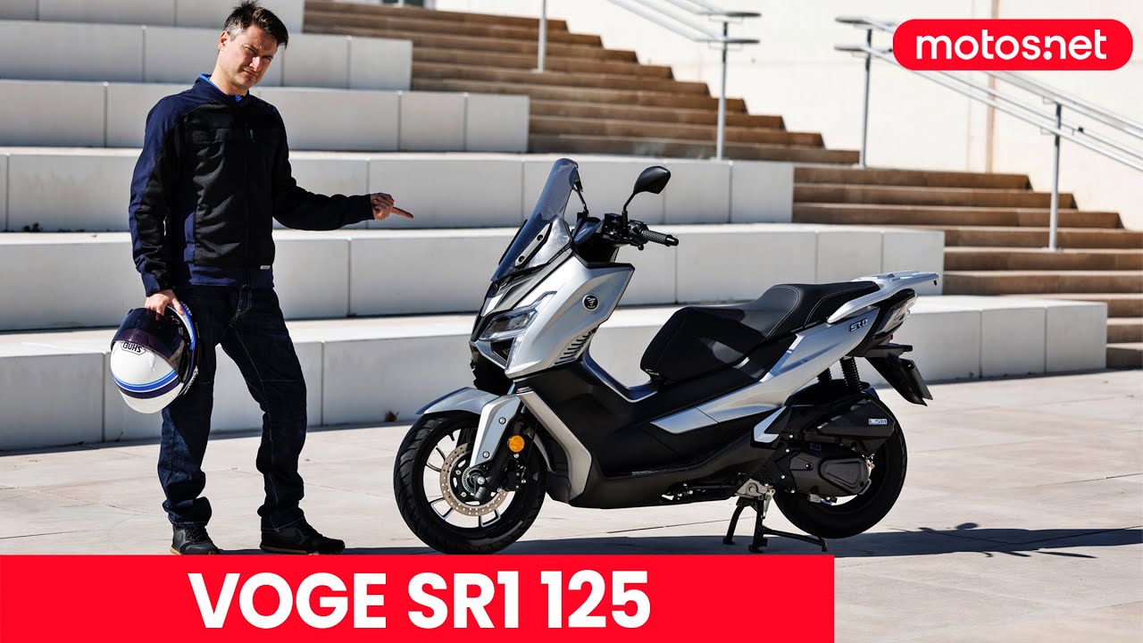 ¿Llegará a ser el número 1? / Voge SR1 125 2023 / Presentación / Review / motos.net / 4K