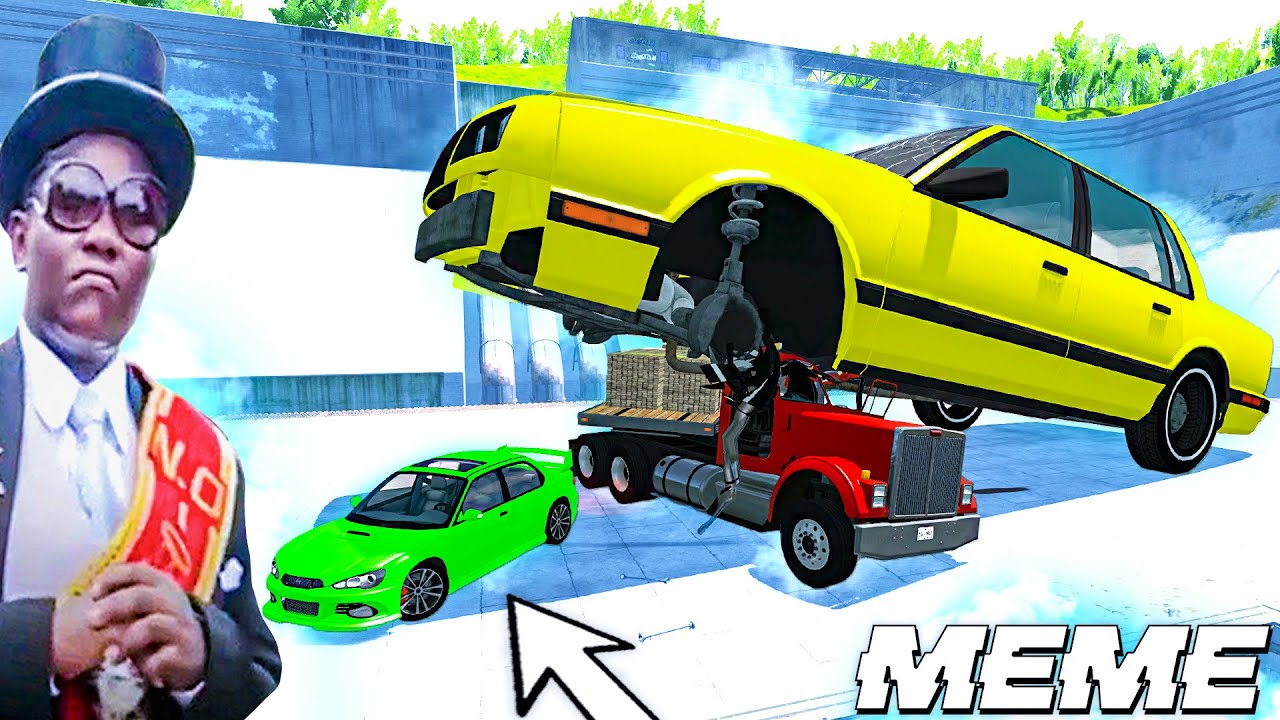 BeamNG Drive EPIC DERBY +funny montage | DANCE COFFIN ON FUNERAL MEME COMPILATION | ASTRONOMIA SONG