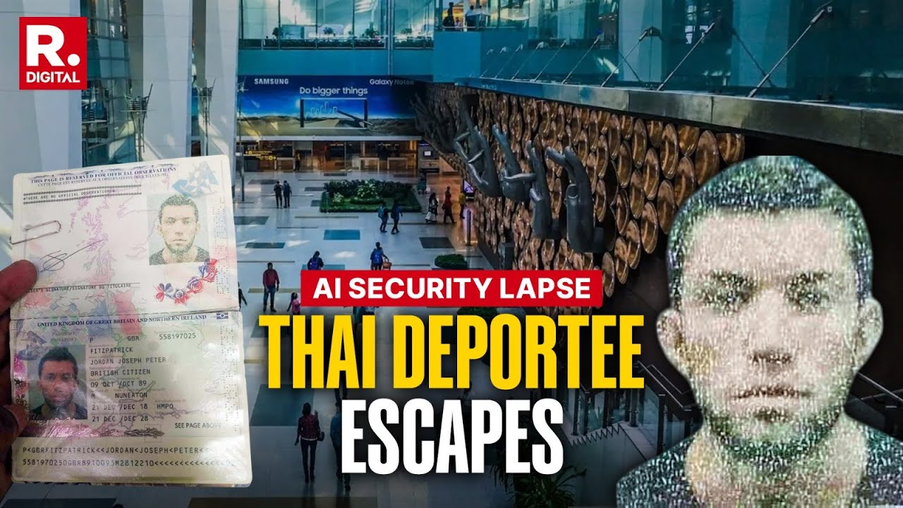 Air India Major Security Lapse: Thailand Deportee Walks Out of Airport T3 | Delhi