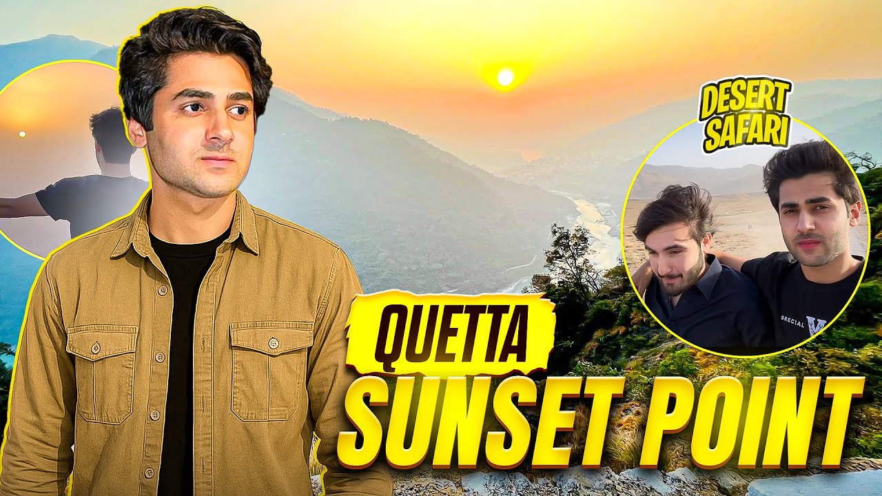 QUETTA SUNSET VIEW POINT | TOP OF QUETTA | BALOCHISTAN #Trending