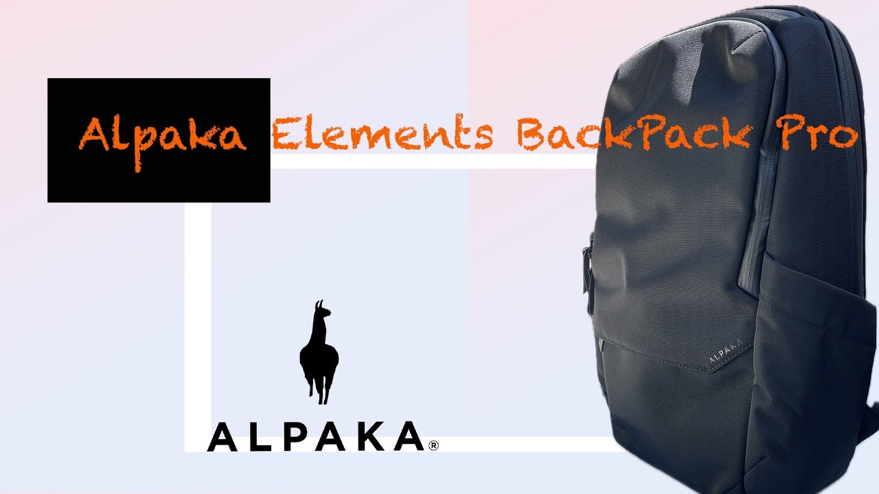 🦙💨 Alpaka Elements Backpack Pro | Tech Lover EDC Must Have