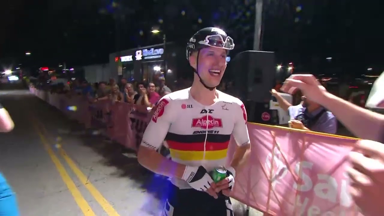 Dario Rapps Post Race Interview- Tulsa Tough McNellie's Group Blue Dome Criterium 2025