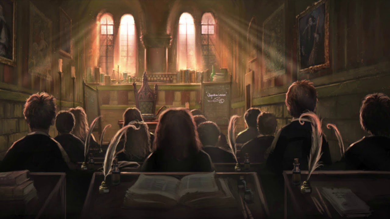 ASMR - McGonagall classroom (Harry Potter ambience)
