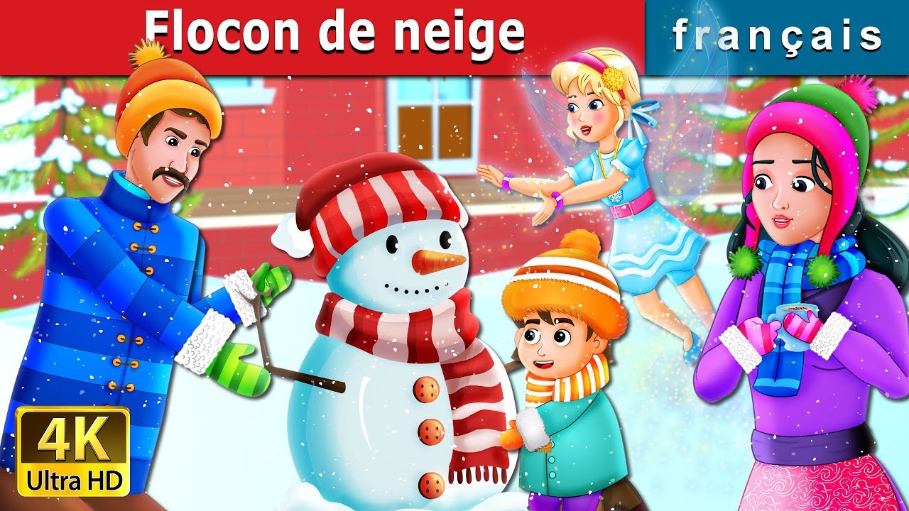 Flocon de neige | Snowflake Story | Histoire Pour S'endormir | Contes De Fées Français