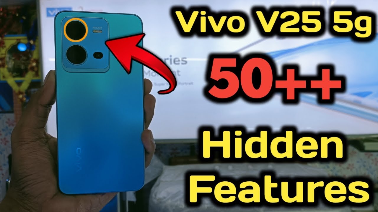Vivo V25 5G 50+ Hidden Features | tips and tricks
