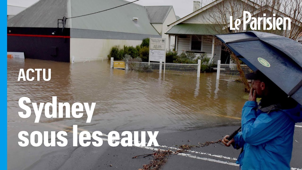 Des milliers d’habitants appelés à évacuer face à la menace des inondations à Sydney